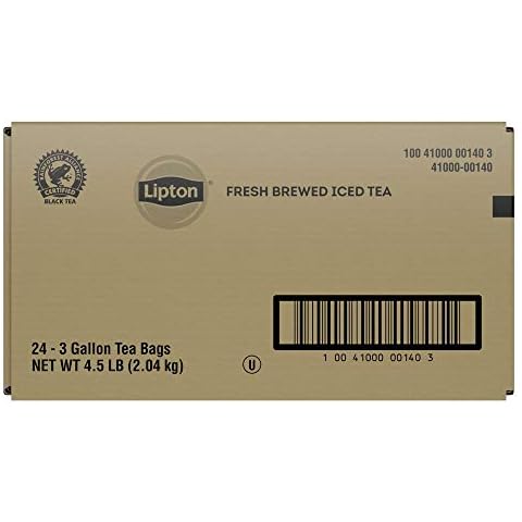 Lipton Black Unsweetened Iced Tea Bags Cover