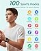 Kids Smart Watch, Kids Watch No Phone Needed Heart Rate & Sleep Tracker, Stress & SpO2 Monitor, 1.8'' Fitness Tracker Step Counter, Alarm Clock, Games, Swimming Watch for Boys Girls Teens Aged 5+