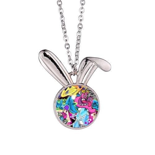 Collier lapin et monstre coloré pour rompre avec les bijoux ternes