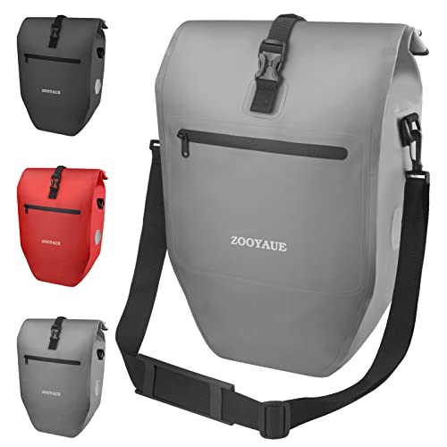 Fahrradtasche für Gepäckträger 28L, Wasserdicht Gepäckträgertasche mit...