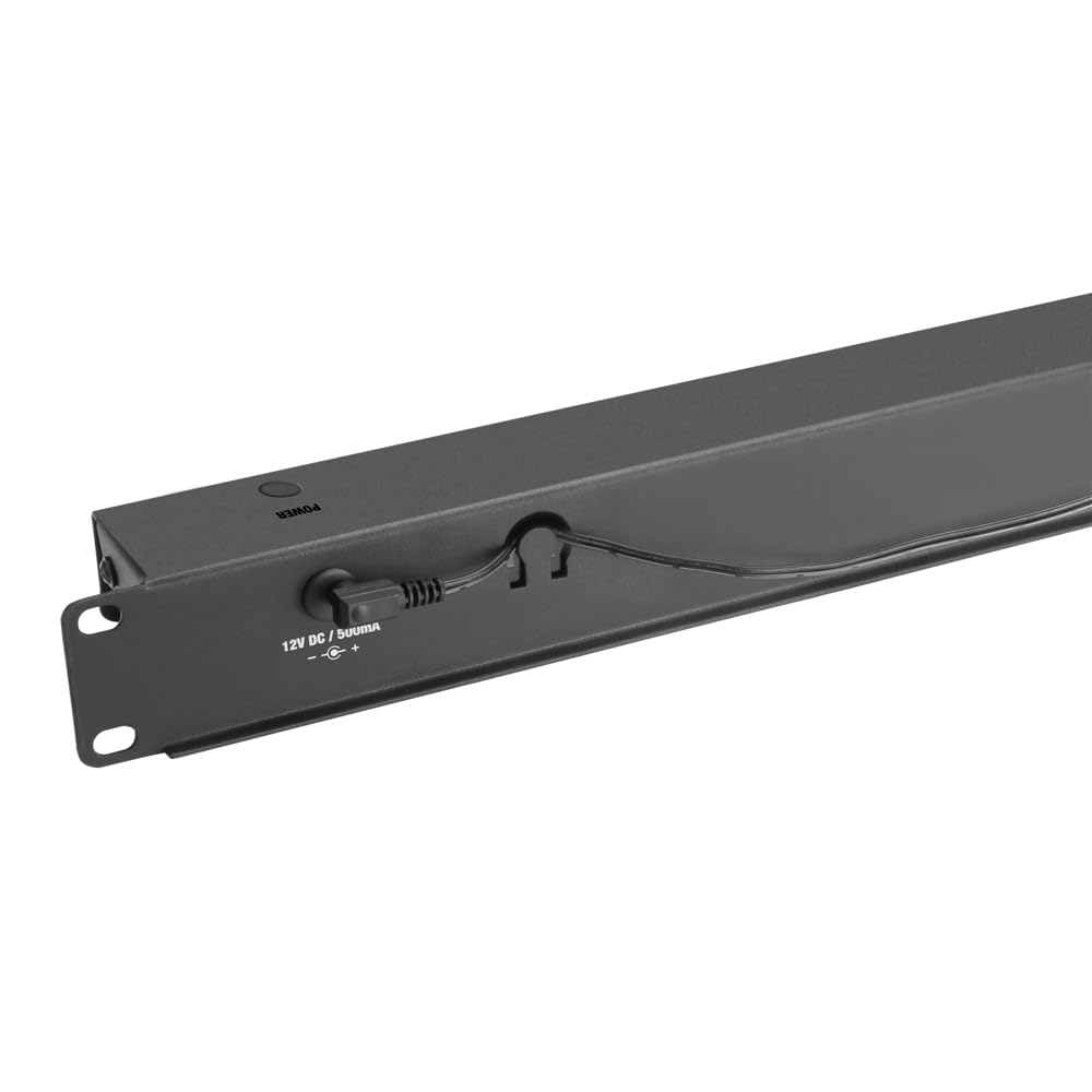 Adam Hall 19" Parts 87451 Smart C - 19" Multicolor-Racklight z czujnikiem ruchu, kolor czarny