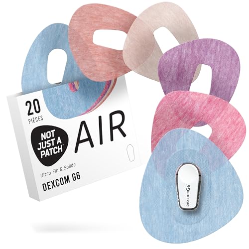 Patchs capteurs Dexcom G6 pour le sport et la douche lot de 20