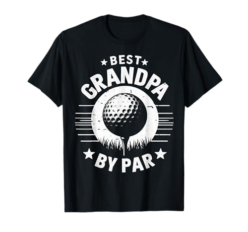 Golf Bester Opa von Par Golfer Golfing Father's Day T-Shirt