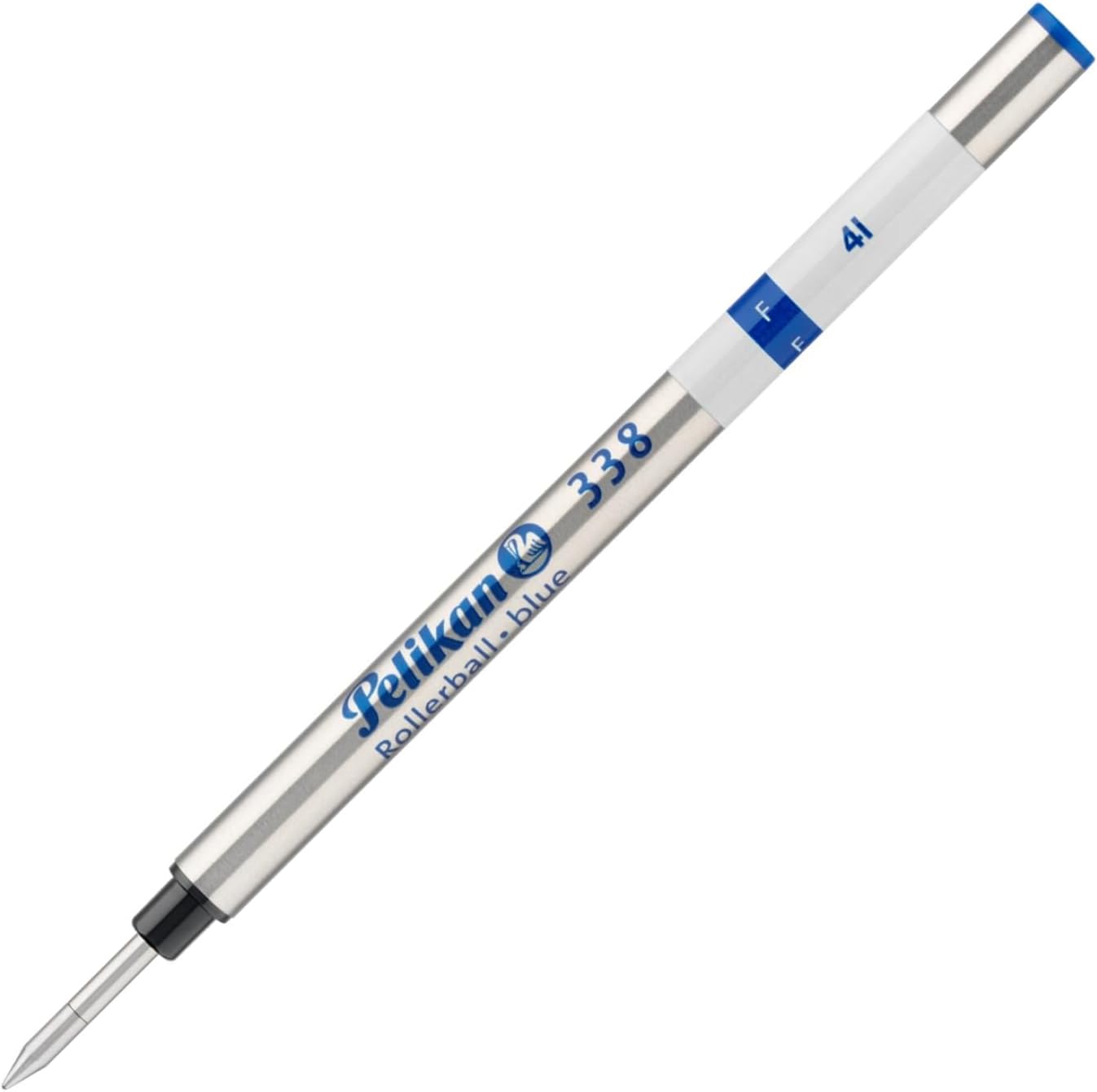 338 Rollerball Refill, For Pelikan Souveran and Celebry Rollerball Pens, Fine Point, Blue Ink, 1 Each (908467)