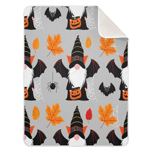 Burbuja Gnomes Vampires Baby Blanket for Boys Girls, Nursery Soft Warm Swaddling Receiving Baby Blankets, 30x40 in Toddler Blanket