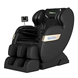 Real Relax 2026 Massage Chair Full Body,Dual Core S Track with Zero Gravity Recliner,Lower Back and Calf Heating, LCD and APP Control,Shiatsu,Bluetooth,Office and Home Use,Black