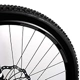 Reflektierende Felgenaufkleber fürs Fahrrad. Breite: 10mm. Farbe: Schwarz