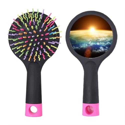 Brosse à cheveux illustration originale pour un moment de coiffage relaxant en salon