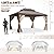 EROMMY 12'x14' Hardtop Gazebo, Galvanized Steel Outdoor Aluminum Canopy with Netting and Shaded Curtains, Double Roof Pergolas, Permanent Metal Pavilion for Patio, Backyard, Deck and Lawns