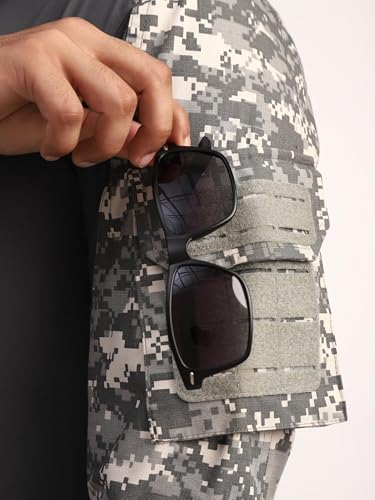 Image of MOUNTMILLER Mens Full Sleeve Ripstop Tactical Polo T-Shirt | UV Protective| Ideal for Hiking & Trekking, Outdoor