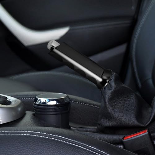 Cubierta de freno Amosfun de aluminio negro para proteger el interior del coche 6