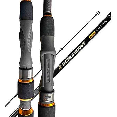 Lieblingsköder Ultraboost Zander+Hecht 2,65m 10-50g - Spinnrute zum Zanderangeln & Hechtangeln, Zanderrute für Gummifische, Gummifischrute, Raubfischrute Cover