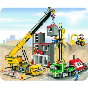 Amazon.co.jp: レゴ シティ 工事 ビル建設現場 7633 [並行輸入品 
