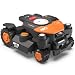 Worx Landroid Vision Cloud 4WD Robot Lawn Mower, No Perimeter Wire Robot Mower for 1/2 Acre, AI Obstacle Avoidance + RTK Cloud Navigation, 84% Slope, Auto Mapping, App Control, Cut-to-Zero, WR342