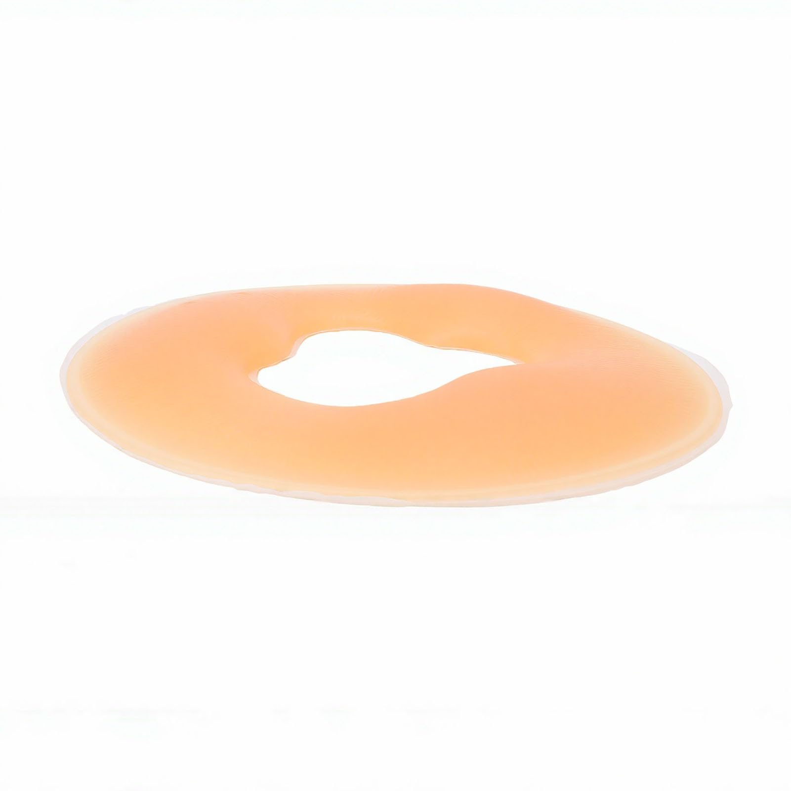 Almohada facial de silicona en forma de U color piel para camilla de masaje