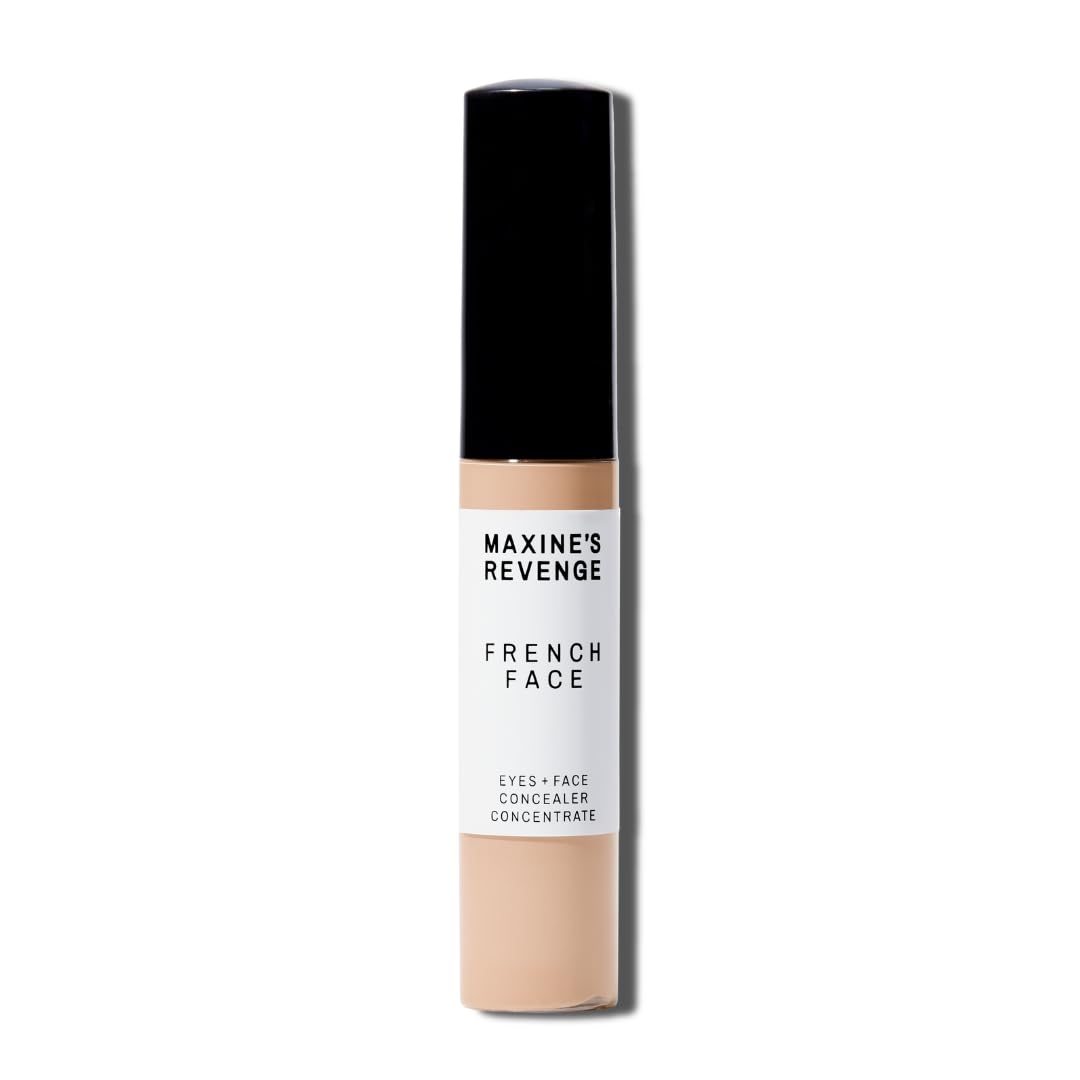 Maxine's Revenge FRENCH FACE CONCEALER | Hydrating & Blurring for Eyes + Face (Light Beige)