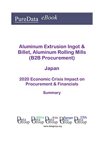 Aluminum Extrusion Ingot Billet Aluminum Rolling Mills B2b Procurement Japan Summary Economic Crisis Impact On Revenues Financials English Edition Ebook Datagroup Japan Editorial Amazon Es Tienda Kindle