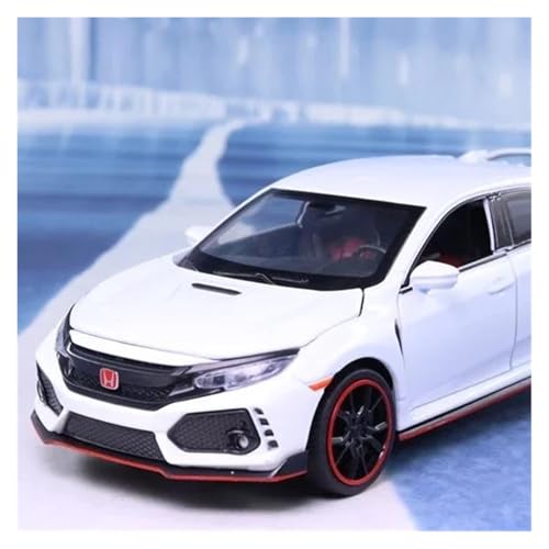 Modelo de coche 1:32 para Civic Type-R en aleación miniatura 6