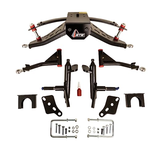 GTW 4' A-Arm Golf Cart Lift Kit for Club Car Precedent/Tempo/Onward Gas &...