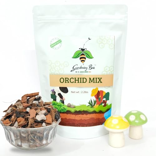 Image of Orchid Soil Mix (0.5KG), Chunkiest Potting, Ready to use Mixture, COMBO with Moss Grass, 100% Natural and Organic, Tall Shiny Orchids, Essential & Powerful (500 Grams + 25 Gm Moss Grass)