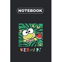 Notebook: Keroppi Watermelon Summer Fun Notebook 6in x 9in x 125