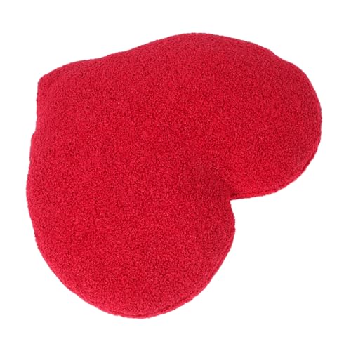 Levemolo Heart Shaped Pillow for Couples Throw Cushion for Home Decor for Napping and Relaxation Soft Stuffed Pillow for Valentine Day and Weddings