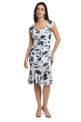 Image of FOREVER 21 Women Abstract Regular Fit Knee Length Dress