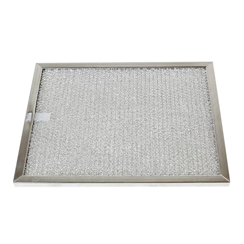 Broan-NuTone BP57 Aluminum Filter with Light Lens, Kitchen Exhaust Grease Filter, Stove Hood Vent Air Filter