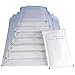 Produktbild 100 Luftpolsterversandtaschen Luftpolstertaschen Gr. B/2 weiß ( 135 x 225 mm ) DIN A6