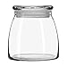 Libbey 71366 Vibe 42-Ounce Glass Storage Jars, Set of 4