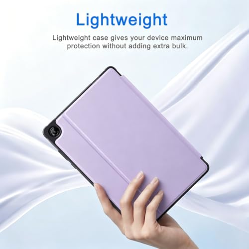 Image of CoBak Case for Samsung Galaxy Tab A11+ Plus 11 inch 2025, Multi-Viewing Angles, All New PU Leather Folio Stand Cover with Auto Sleep Wake Feature for Samsung Galaxy Tab A11+ Tablet 11-inch, Light Purple