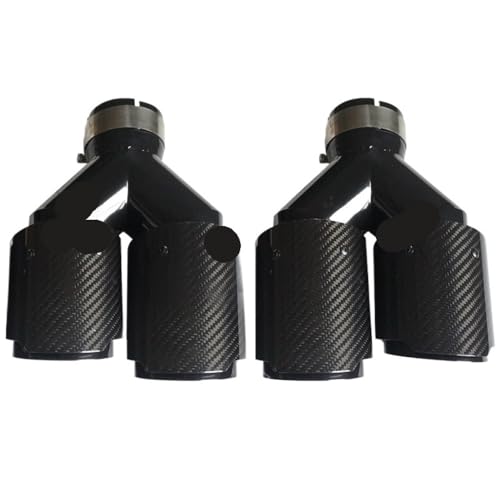 Embout échappement double tuyau carbone pour affirmer votre style au quotidien