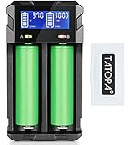 2 x Tatopa VTC6 Akku - 3,7V / 30A / 3080mAh - speziell für E Zigarette / E Shisha mit integrierter Schutzschaltung
