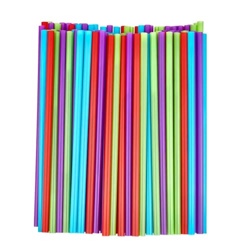 Pitillos plásticos mini multicolor desechables x300 miniatura 1
