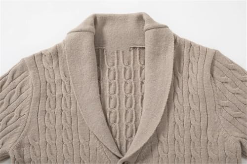 Men Winter Warm Casual Slim Fit Male Sweaters Cardigan Thick Sweater Fashion Button Top Sweaters3