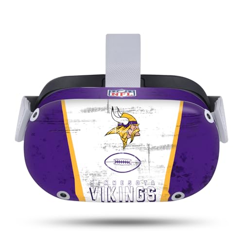 Vinyle autocollant Meta Quest 2 Minnesota Vikings Head Case Designs