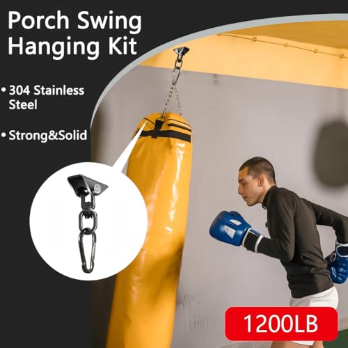 Hammock-Hanging-Kit-360-Rotating-Heavy-Duty-Swing-Chair-Hook-1200-lbs-Capacity-Ceiling-Mount-Hammock-Chair-Hardware-with-Carabiner-for-Indoor-Outdoor-Yoga-Tree-Porch-Seat-Home-Gym