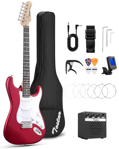 Tostar 39�C���` �t���T�C�Y �G���L�M�^�[�L�b�g ���S�҂Ƒ�l�p�ASSS Pickup Stratocaster Guitarra Electrica�Z�b�g�ɂ́A�g�������u���b�W�A�A���v�A�X�g�����O�X�A�X�^���h�A�P�[�X�o�b�O�A�a�����A�N���X�}�X�A�z