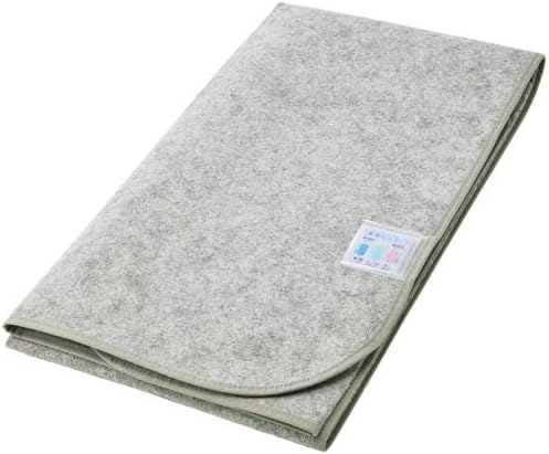 （まとめ） iiもの本舗 洗える除湿シート 備長炭入約90×180cm 1枚 【×5セット】 top1-ds-2540601 [独自