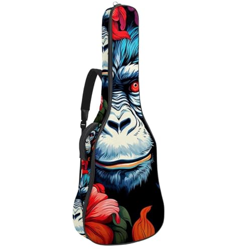 Sac de transport imperméable pour grand étui guitare acoustique 101,6 cm multicolore