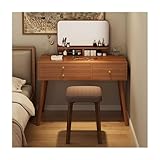 Améliorez votre routine quotidienne avec notre coiffeuse multifonction moderne. Doté d'une structure stable avec des pieds hauts et fins, cette pièce élégante offre un grand espace sous la table pour plus de confort. Les pieds en bois massif épais offrent une stabilité supérieure, assurant que vos essentiels de beauté sont à portée de main. Parfaite pour n'importe quelle chambre ou espace de maquillage, cette coiffeuse allie fonctionnalité et élégance.