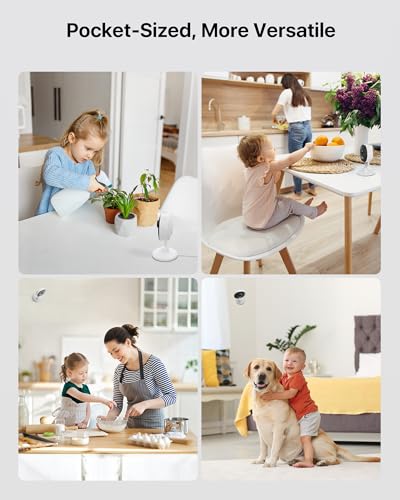 ZOSI Indoor WiFi Camera,1080P Home Mini CCTV Dome Camera, House Security Camera for Elder/Baby/Dog/Pet Monitor with App, Day and Night Video, Alexa enabled, Human/Motion Detection, 2 Way Audio - Image 6