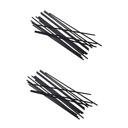 Cabilock 2sets Rattan Aromatherapy Diffuser Rods Aroma Diffuser Replacement Sticks 3mm Diameter and 25cm Length for Solid Perfume Diffusers 50pcs*2