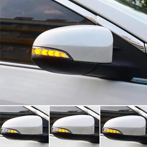 Luces laterales dinámicas LED con parpadeo secuencial para Toyota Camry 2012-2017 5