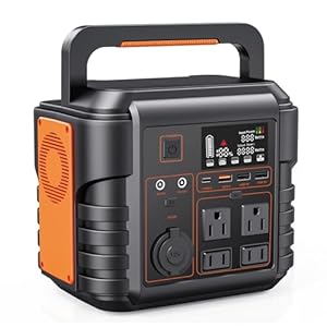 Steelite Portable Power Station 300W (Peak 600W) 296Wh Solar Generator with 110V Pure Sine Wave AC Outlets Backup Lithium Battery for Outdoors Camping Travel Hunting Blackout For Home Use Emergency RV