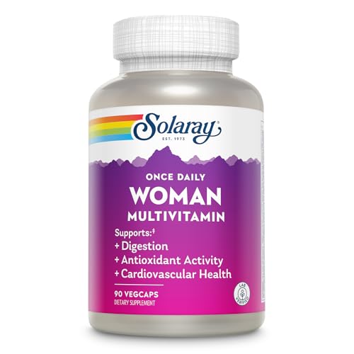 SOLARAY Once Daily Woman Multivitamin with Iron 90 VegCaps