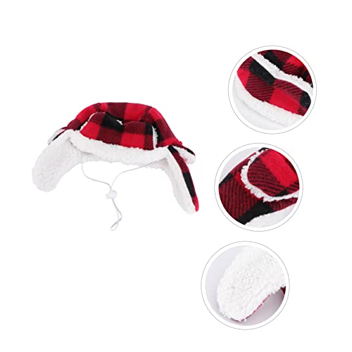 POPETPOP 2 Peças Capuz à prova de vento para animais de estimação chapéus de cachorrinho chapéus de