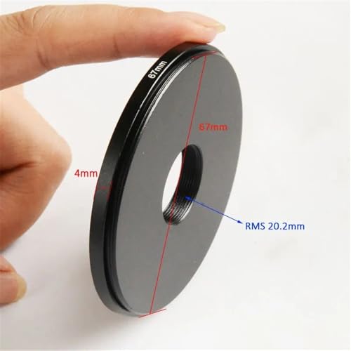 Filtro rosca para conectar microcámara a accesorios para telescopios astronómicos sin holguras 2