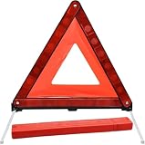 Triangle De Signalisation pour Voiture, Trépied d'avertissement Réfléchissant Pliable, Adapté pour l'assistance Routière, Les Accidents De La Circulation, Le Stationnement d'urgence, Montage Rapide