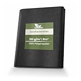 GARDENIX 9m² Unkrautvlies für Sandkasten 3m x 3m, Extra Stark 150g/m² Sandkastenvlies, Sandkastenunterlage Wasserdurchlässig, Sandkastenfolie Gartenvlies für den Kinder Sandkasten